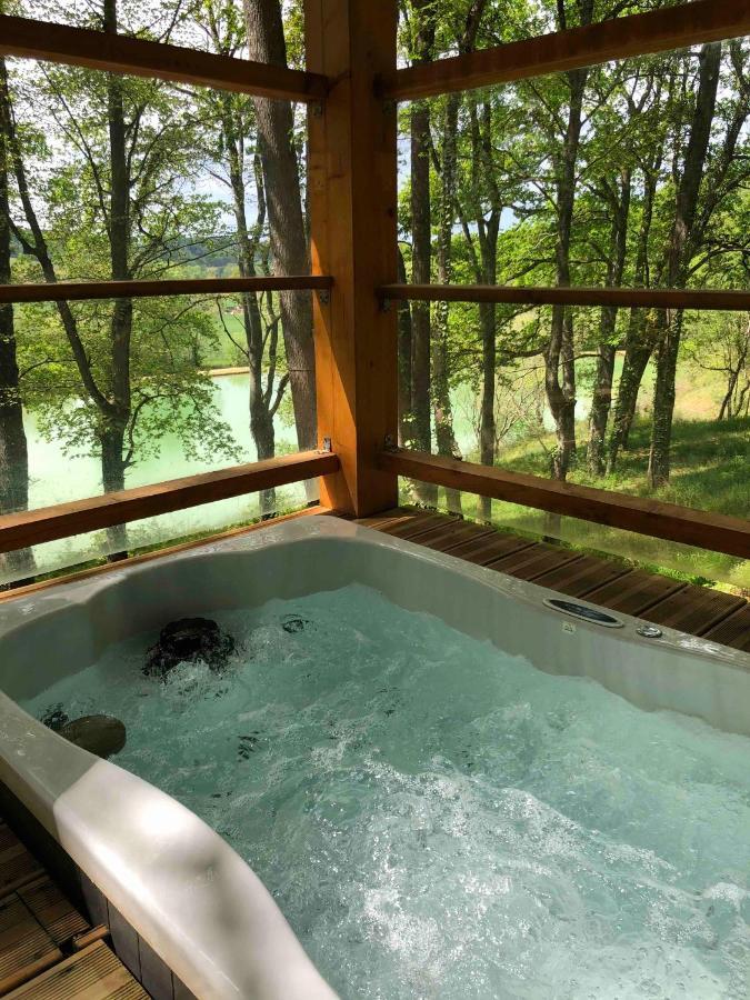 Les Cabanes Du Lac - Spa - Petit Dejeune - Cabane Du Frene & Cabane Du Chene Premium Sevignacq Exterior foto