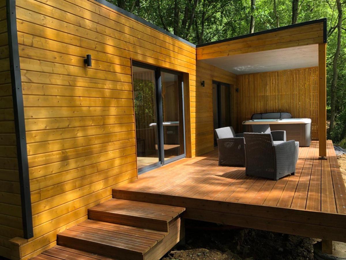 Les Cabanes Du Lac - Spa - Petit Dejeune - Cabane Du Frene & Cabane Du Chene Premium Sevignacq Exterior foto