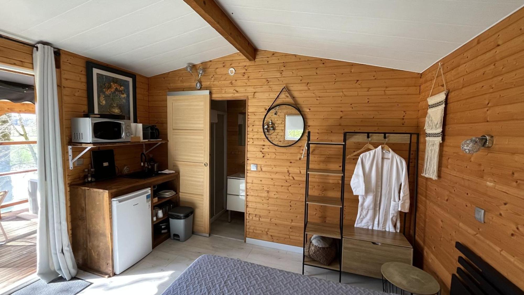 Les Cabanes Du Lac - Spa - Petit Dejeune - Cabane Du Frene & Cabane Du Chene Premium Sevignacq Exterior foto